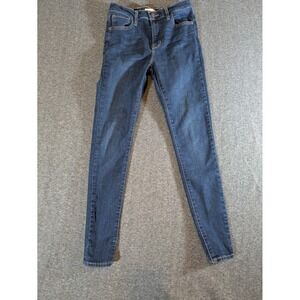 Levi's Jeans‎ Women's 720 High Rise Super Skinny W28 Dk blue Soft Denim